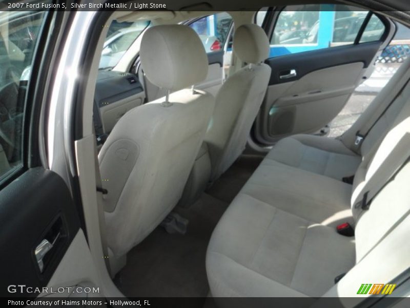 Silver Birch Metallic / Light Stone 2007 Ford Fusion S