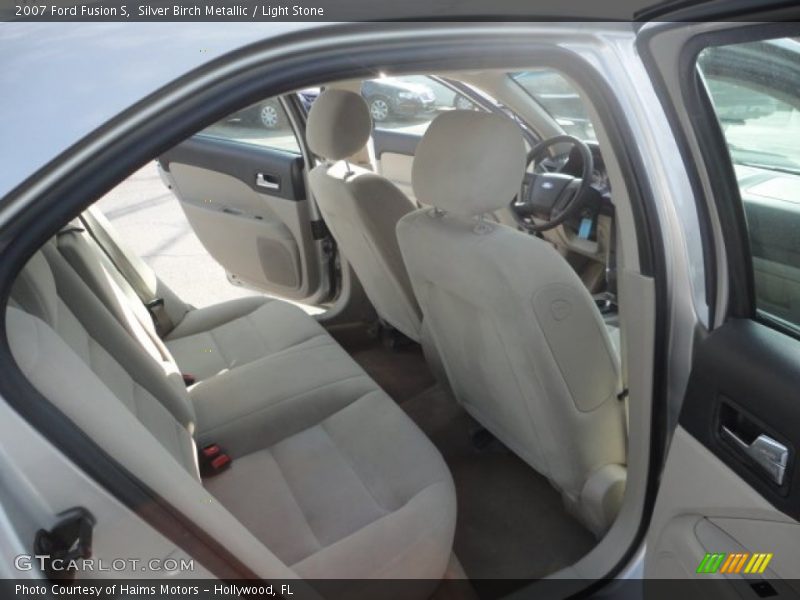 Silver Birch Metallic / Light Stone 2007 Ford Fusion S