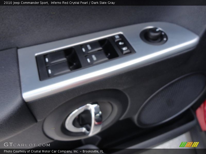 Inferno Red Crystal Pearl / Dark Slate Gray 2010 Jeep Commander Sport