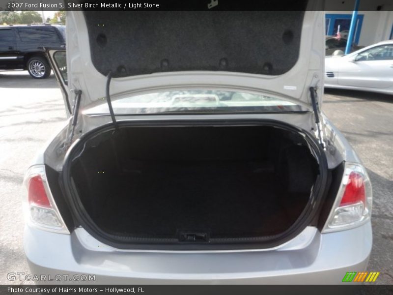 Silver Birch Metallic / Light Stone 2007 Ford Fusion S