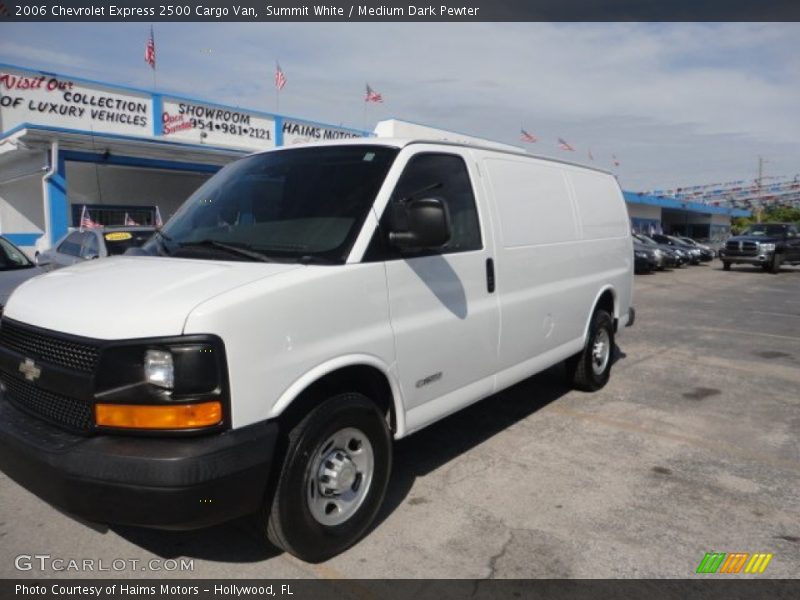 Summit White / Medium Dark Pewter 2006 Chevrolet Express 2500 Cargo Van