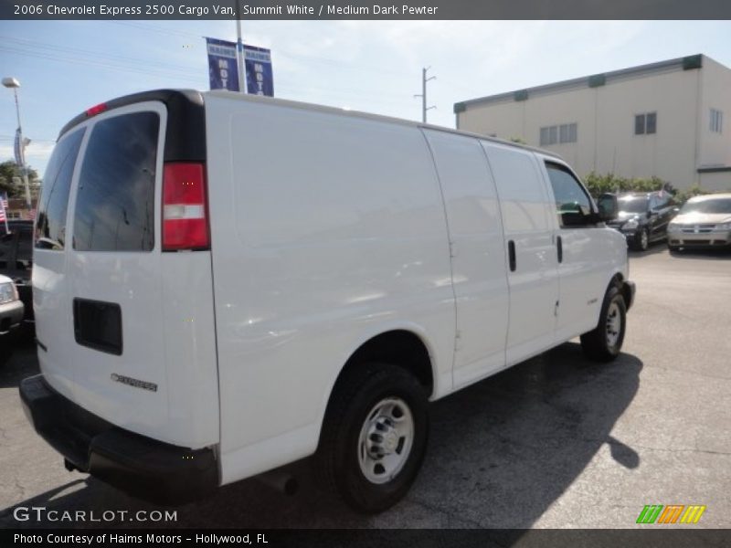 Summit White / Medium Dark Pewter 2006 Chevrolet Express 2500 Cargo Van