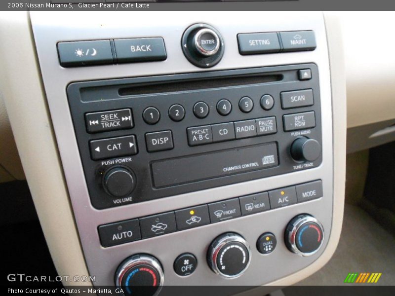 Glacier Pearl / Cafe Latte 2006 Nissan Murano S