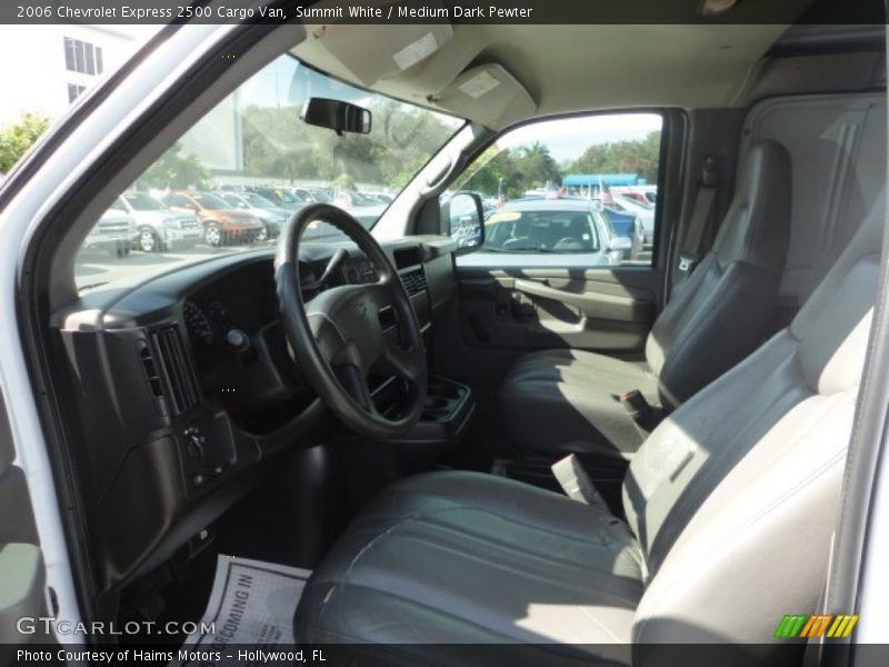 Summit White / Medium Dark Pewter 2006 Chevrolet Express 2500 Cargo Van