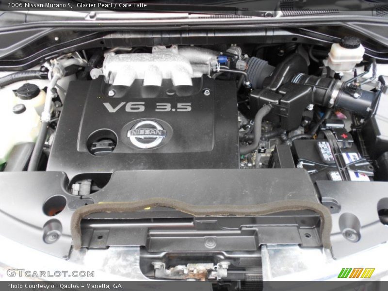 Glacier Pearl / Cafe Latte 2006 Nissan Murano S