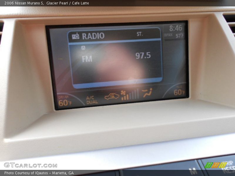Glacier Pearl / Cafe Latte 2006 Nissan Murano S