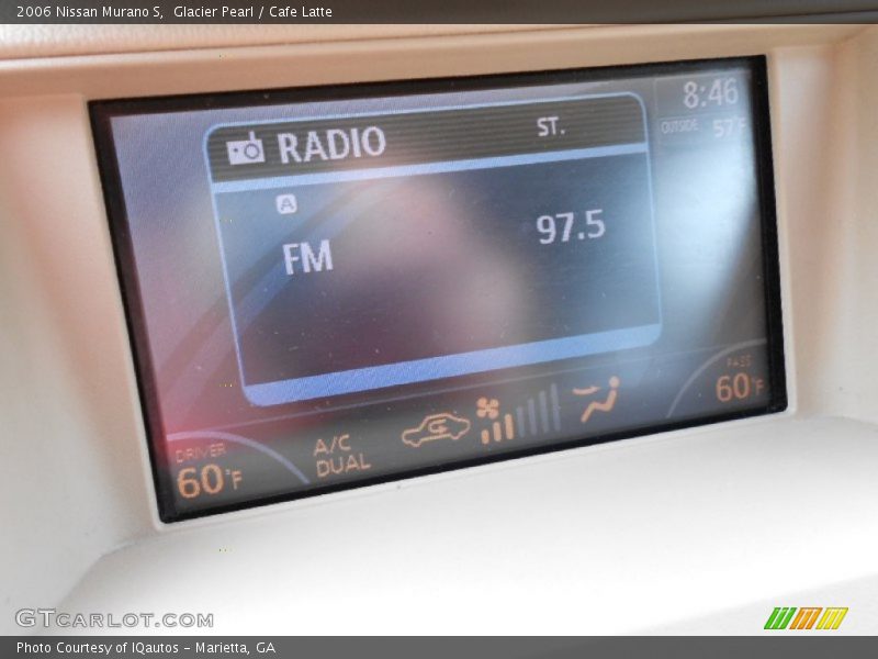 Glacier Pearl / Cafe Latte 2006 Nissan Murano S