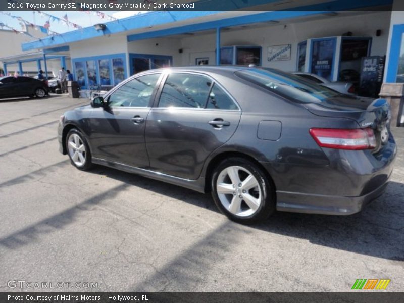 Magnetic Gray Metallic / Dark Charcoal 2010 Toyota Camry SE