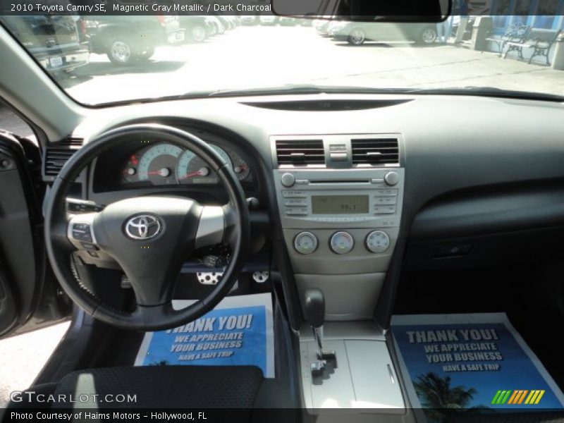 Magnetic Gray Metallic / Dark Charcoal 2010 Toyota Camry SE