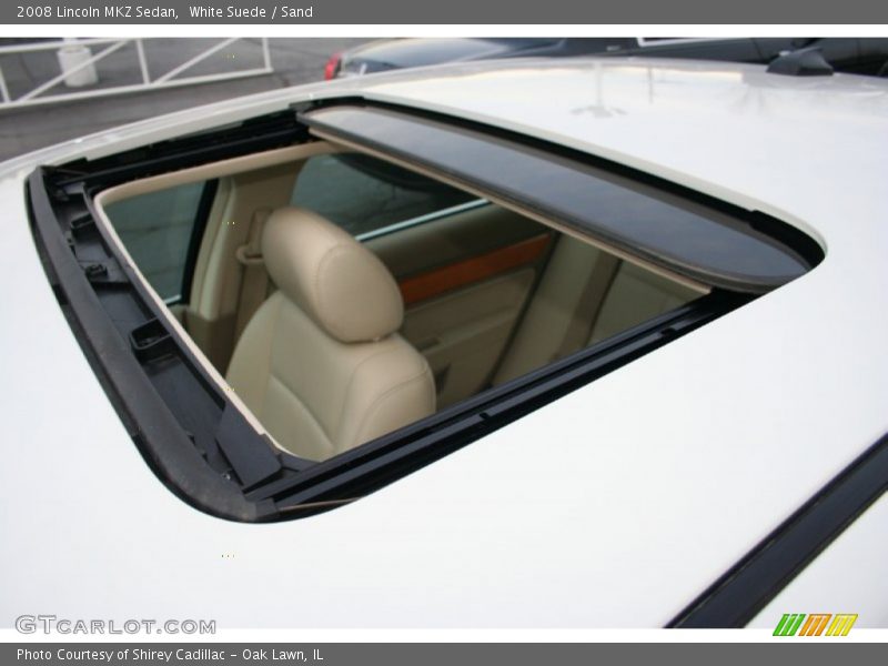 White Suede / Sand 2008 Lincoln MKZ Sedan