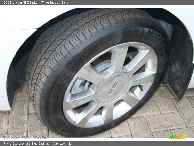 White Suede / Sand 2008 Lincoln MKZ Sedan