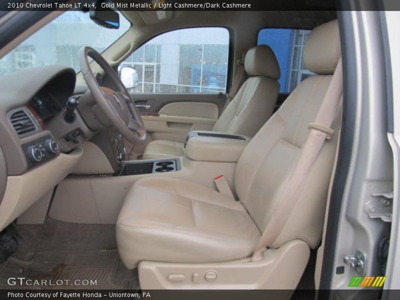 Gold Mist Metallic / Light Cashmere/Dark Cashmere 2010 Chevrolet Tahoe LT 4x4