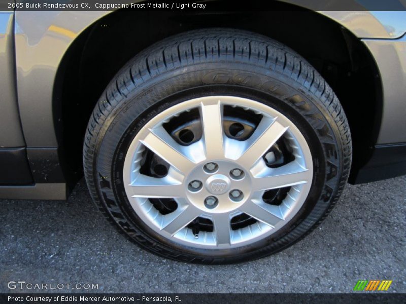 Cappuccino Frost Metallic / Light Gray 2005 Buick Rendezvous CX