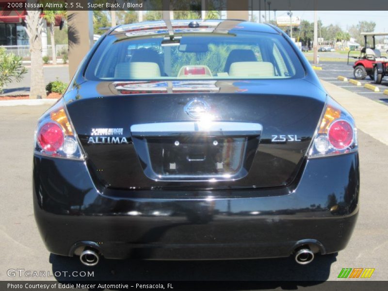 Super Black / Blond 2008 Nissan Altima 2.5 SL