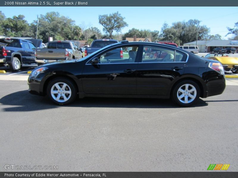 Super Black / Blond 2008 Nissan Altima 2.5 SL