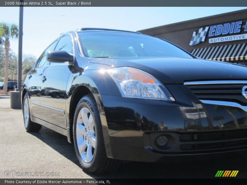 Super Black / Blond 2008 Nissan Altima 2.5 SL