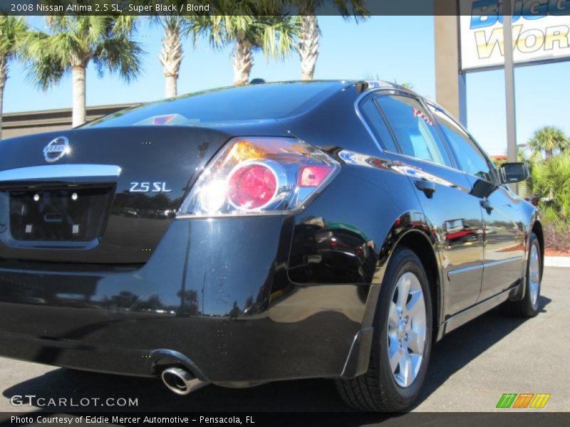 Super Black / Blond 2008 Nissan Altima 2.5 SL