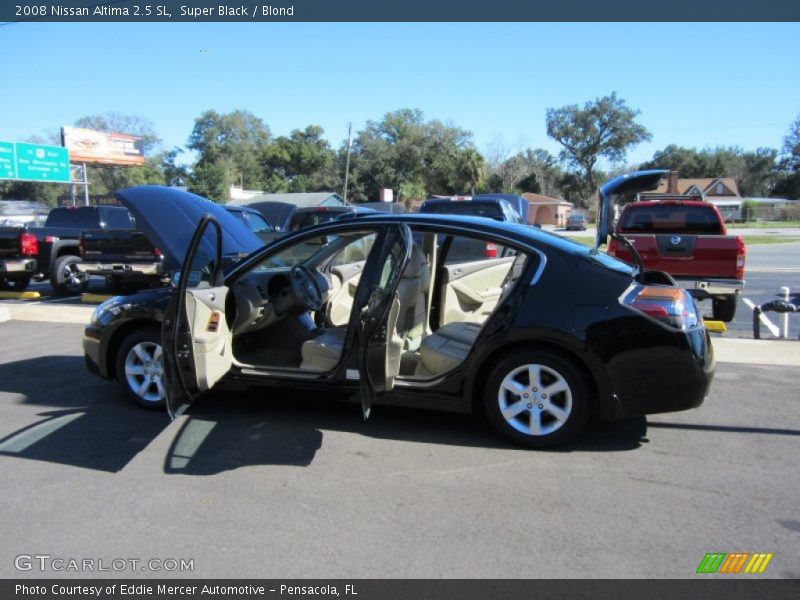 Super Black / Blond 2008 Nissan Altima 2.5 SL