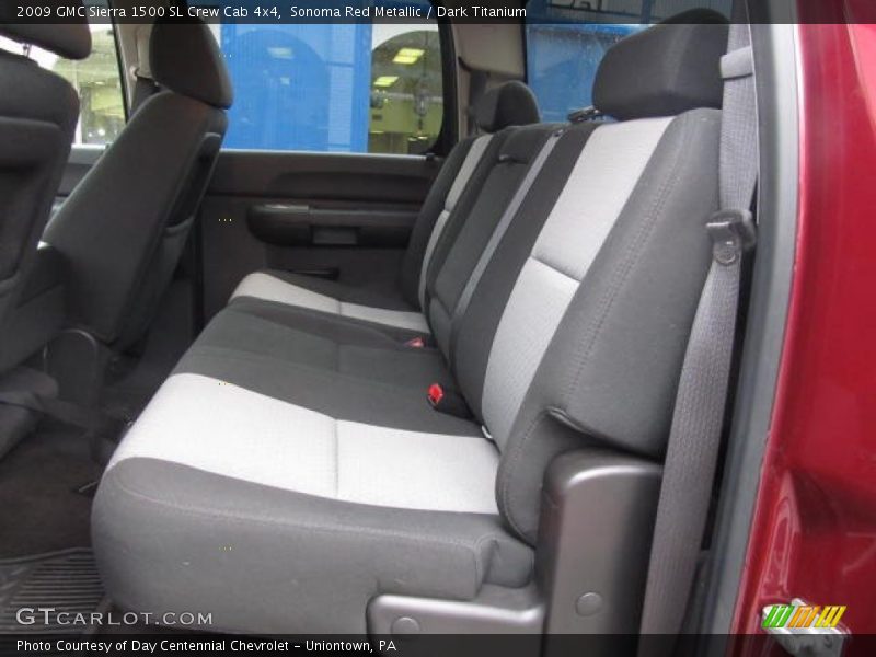  2009 Sierra 1500 SL Crew Cab 4x4 Dark Titanium Interior