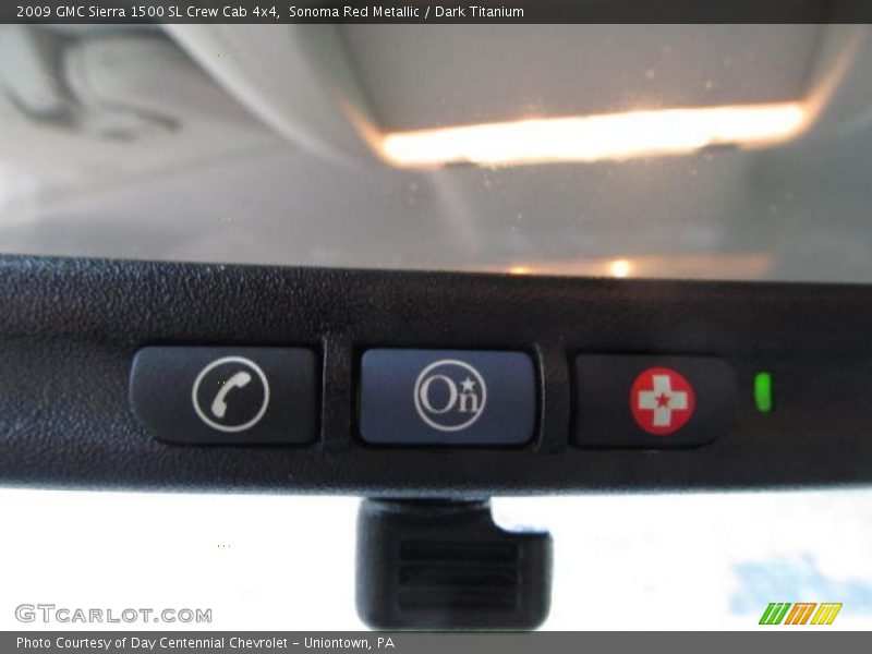 Sonoma Red Metallic / Dark Titanium 2009 GMC Sierra 1500 SL Crew Cab 4x4