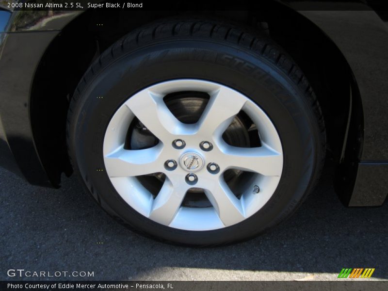 Super Black / Blond 2008 Nissan Altima 2.5 SL