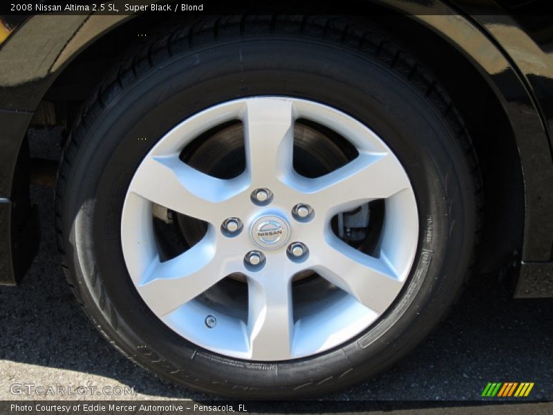 Super Black / Blond 2008 Nissan Altima 2.5 SL