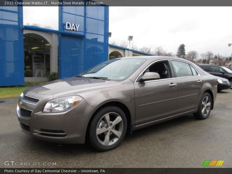 Mocha Steel Metallic / Titanium 2012 Chevrolet Malibu LT