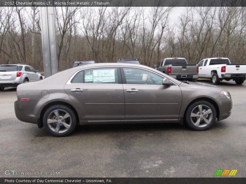 Mocha Steel Metallic / Titanium 2012 Chevrolet Malibu LT