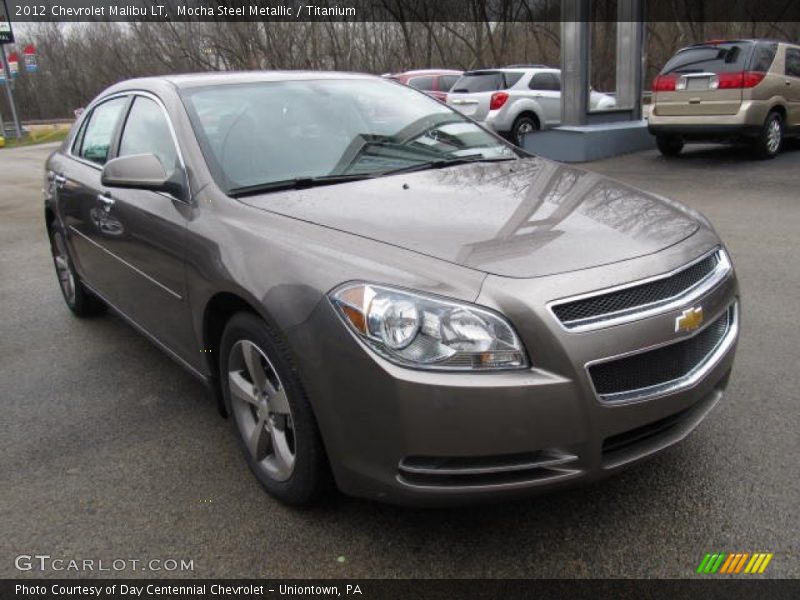 Mocha Steel Metallic / Titanium 2012 Chevrolet Malibu LT