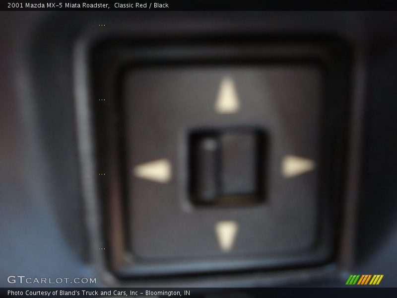 Classic Red / Black 2001 Mazda MX-5 Miata Roadster