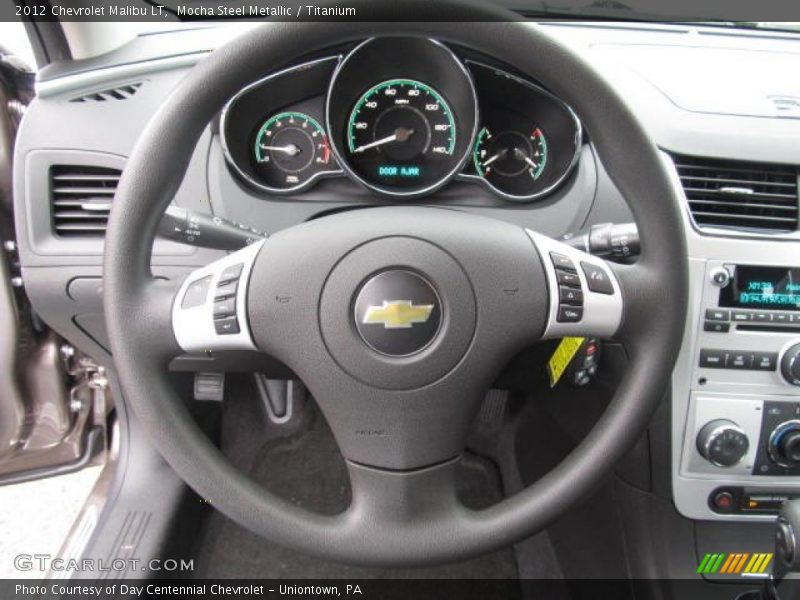 Mocha Steel Metallic / Titanium 2012 Chevrolet Malibu LT
