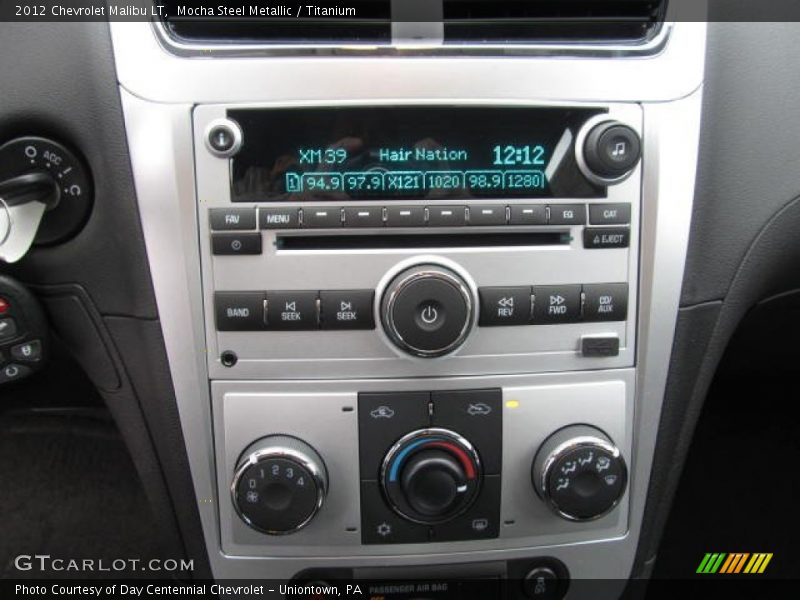 Mocha Steel Metallic / Titanium 2012 Chevrolet Malibu LT