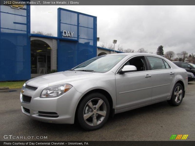 Silver Ice Metallic / Ebony 2012 Chevrolet Malibu LT