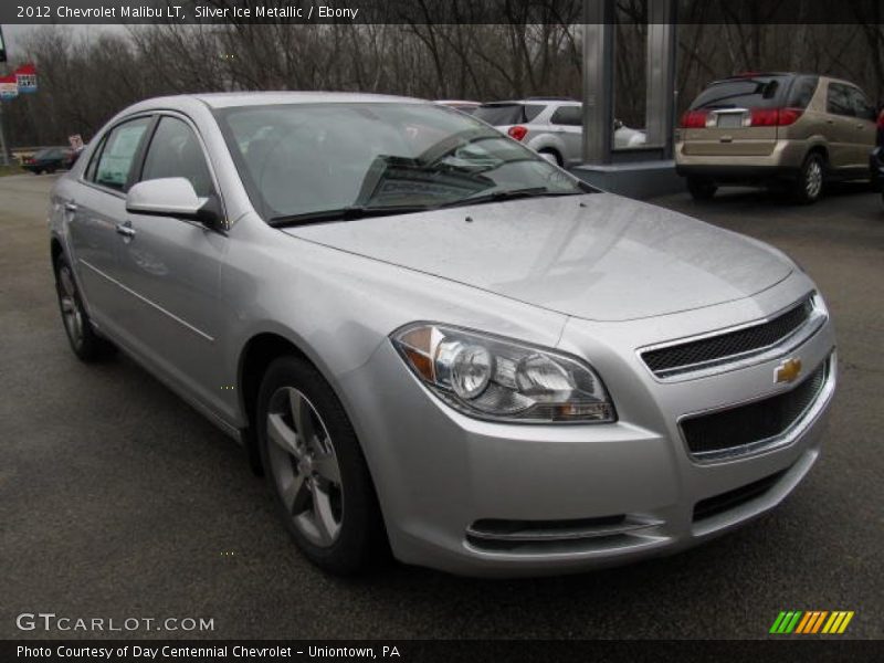 Silver Ice Metallic / Ebony 2012 Chevrolet Malibu LT