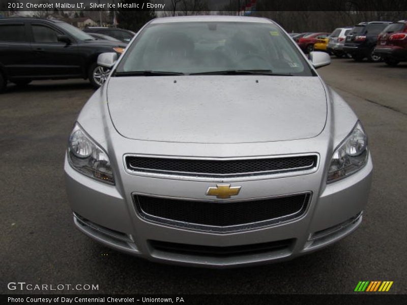 Silver Ice Metallic / Ebony 2012 Chevrolet Malibu LT