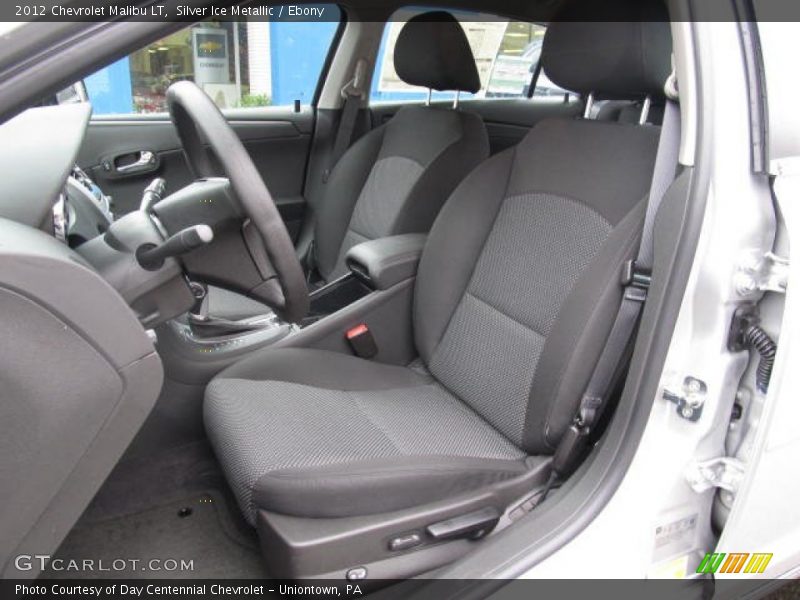 Silver Ice Metallic / Ebony 2012 Chevrolet Malibu LT