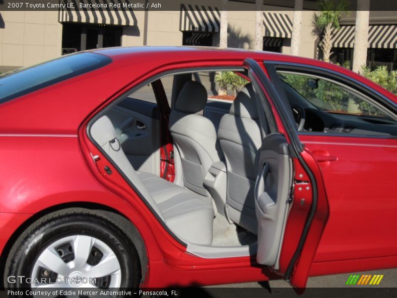 Barcelona Red Metallic / Ash 2007 Toyota Camry LE