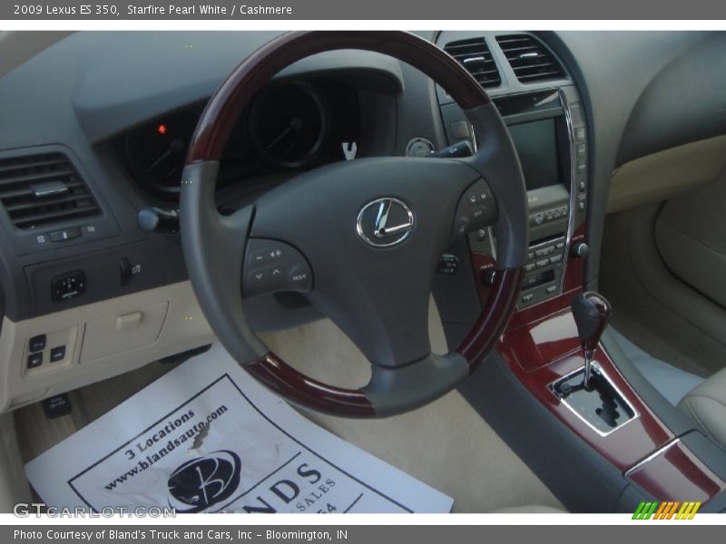 Starfire Pearl White / Cashmere 2009 Lexus ES 350