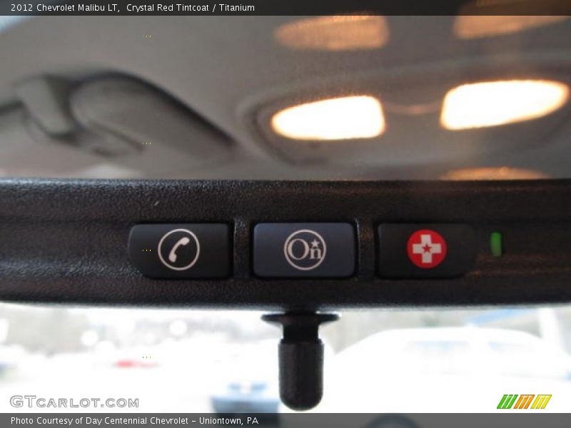 Crystal Red Tintcoat / Titanium 2012 Chevrolet Malibu LT