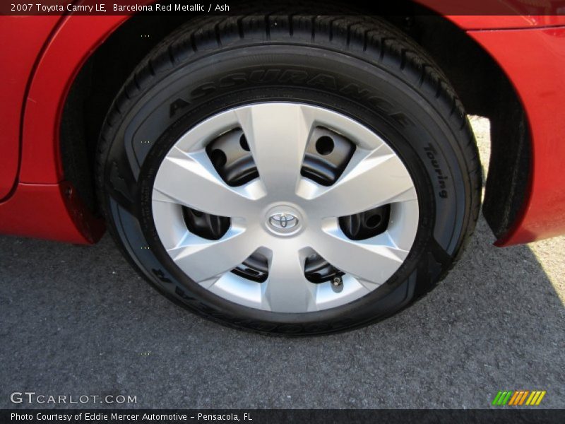 Barcelona Red Metallic / Ash 2007 Toyota Camry LE