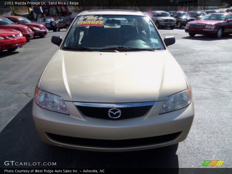 Sand Mica / Beige 2001 Mazda Protege LX