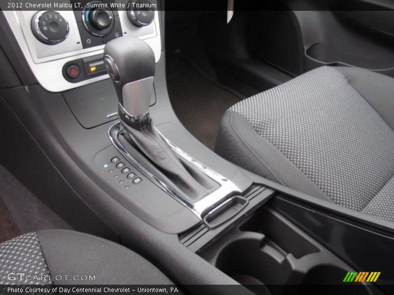 Summit White / Titanium 2012 Chevrolet Malibu LT