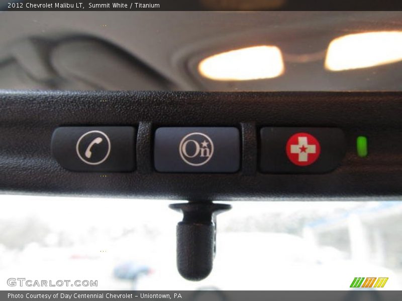 Summit White / Titanium 2012 Chevrolet Malibu LT