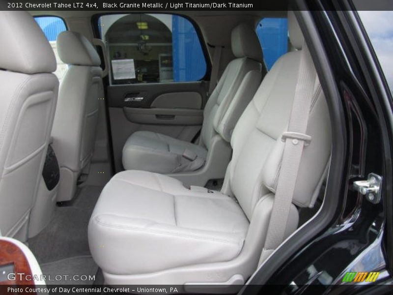 Black Granite Metallic / Light Titanium/Dark Titanium 2012 Chevrolet Tahoe LTZ 4x4