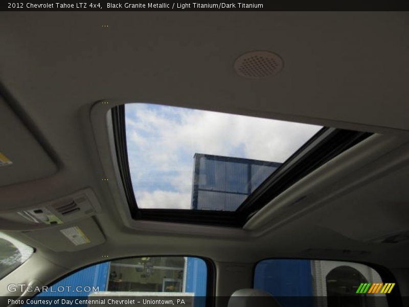Black Granite Metallic / Light Titanium/Dark Titanium 2012 Chevrolet Tahoe LTZ 4x4