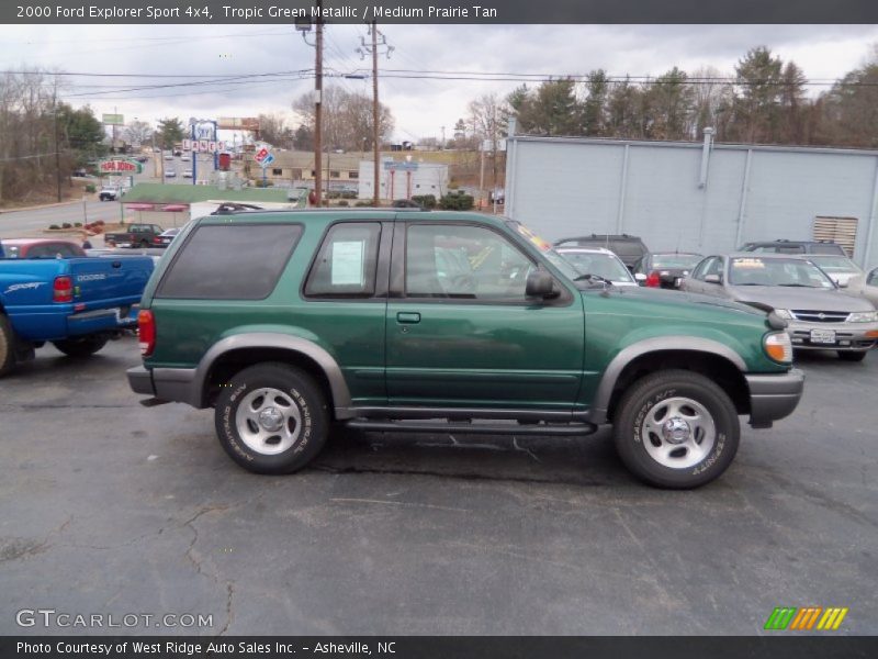  2000 Explorer Sport 4x4 Tropic Green Metallic
