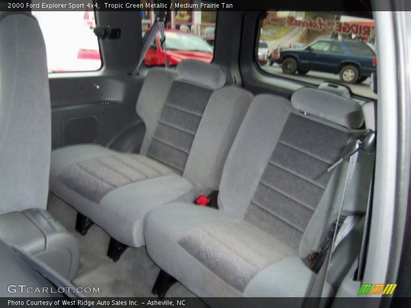 Rear Seat of 2000 Explorer Sport 4x4