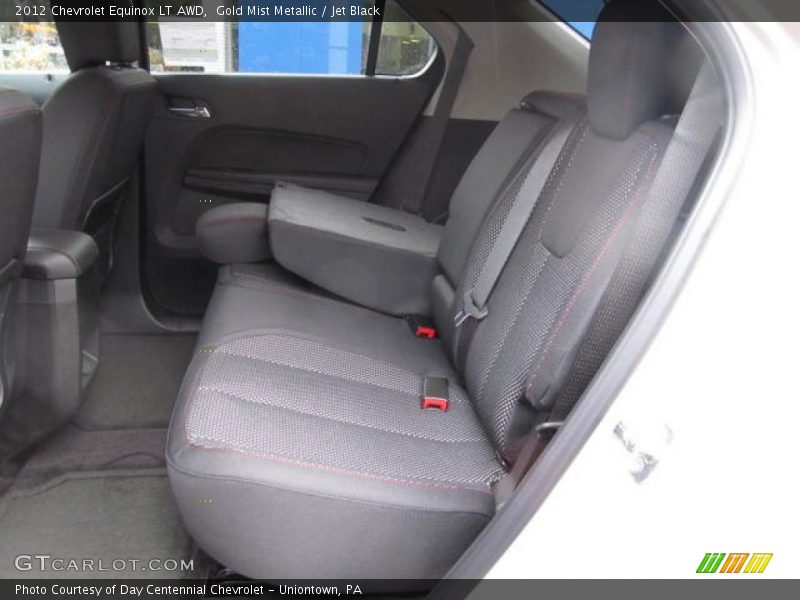 Gold Mist Metallic / Jet Black 2012 Chevrolet Equinox LT AWD