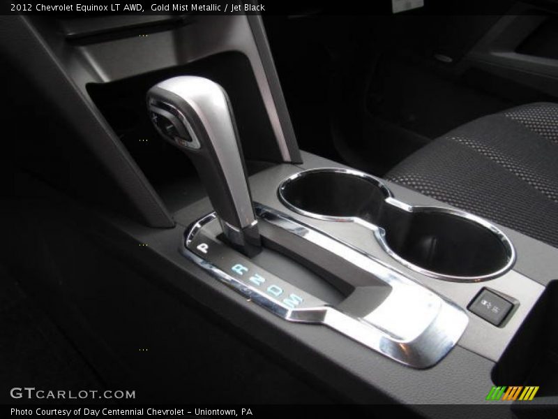 Gold Mist Metallic / Jet Black 2012 Chevrolet Equinox LT AWD