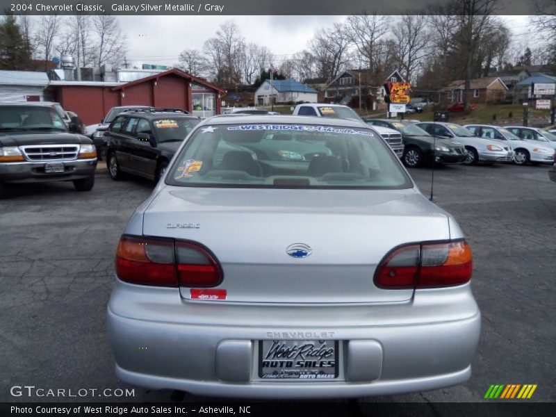 Galaxy Silver Metallic / Gray 2004 Chevrolet Classic